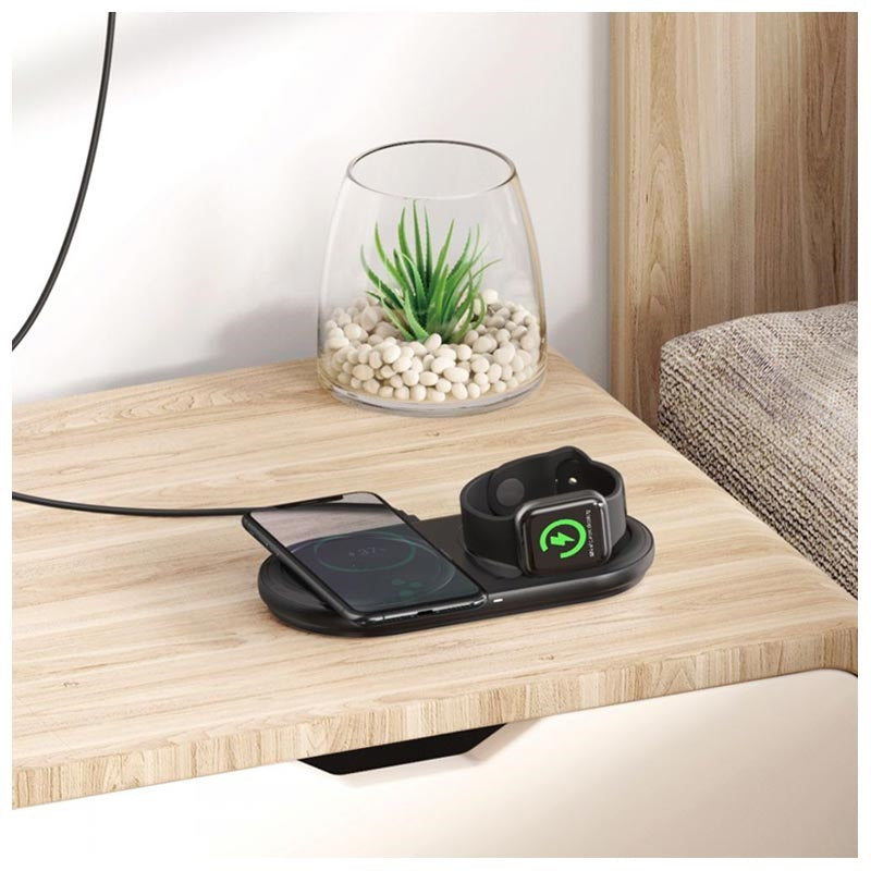 Baseus Planet 2in1 Wireless Charger + Watch Cable Winder