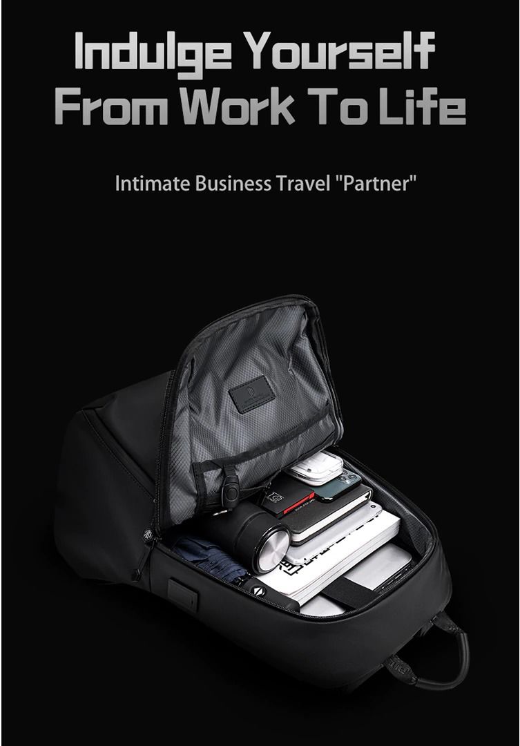 Arctic Hunter B00423 Premium Laptop Backpack, with USB Port