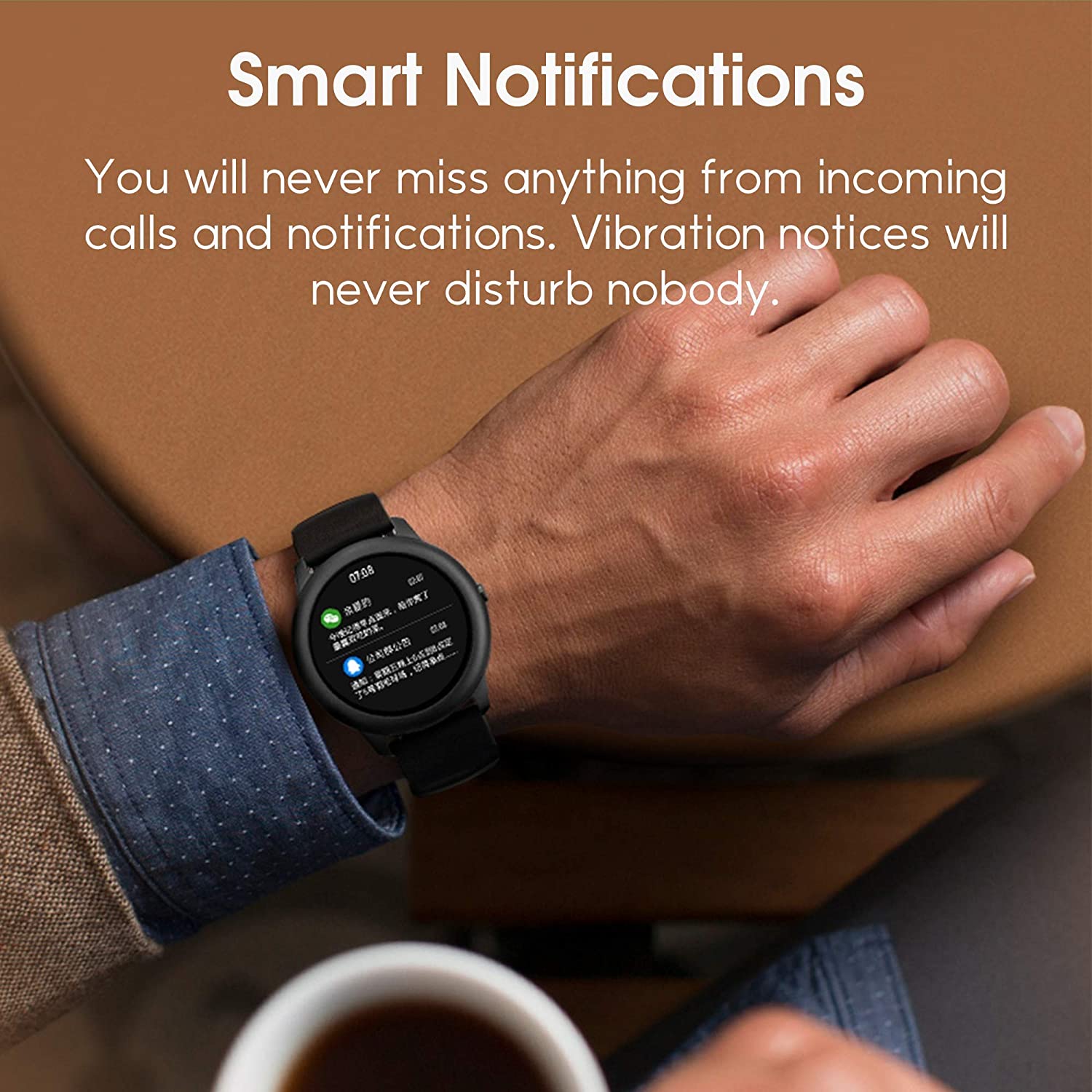Haylou Solar LS05 Smart Watch Health and Fitness Tracker Up To 15 days - Black
