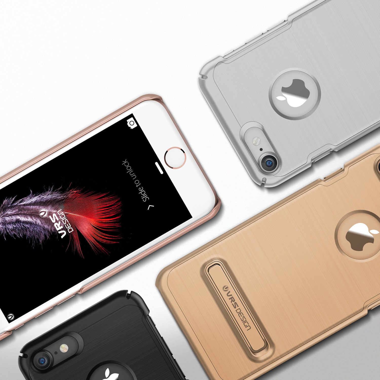 Simpli Lite Series Original From VRS Design Slim Case For iPhone 7 Plus Gold
