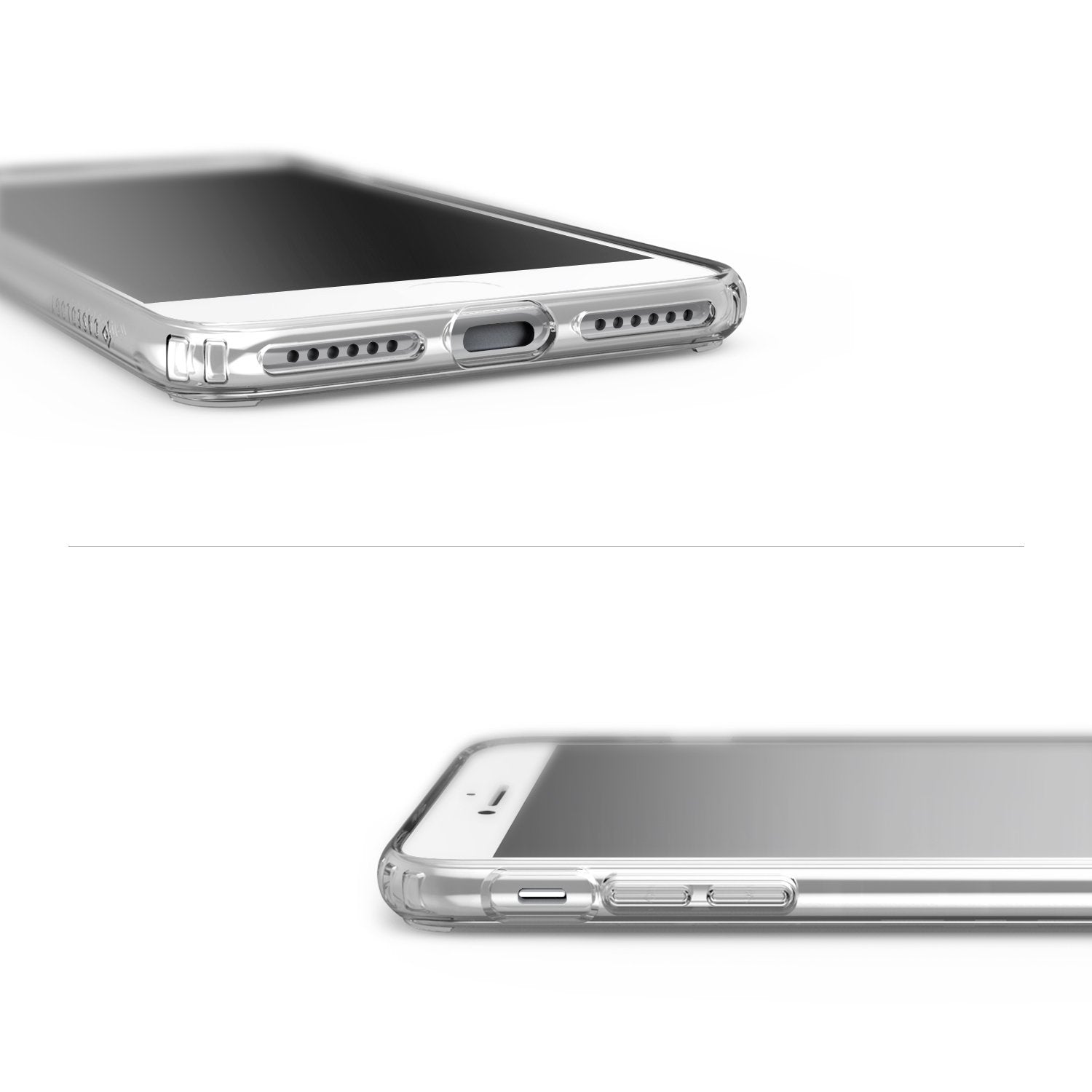 iPhone 7 Plus Caseology Waterfall Series Slim Transparent Clear Cushion Grip