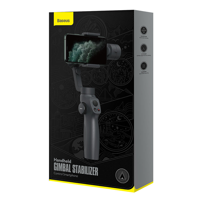 Baseus Control Smartphone Handheld Gimbal Stabilizer Grey