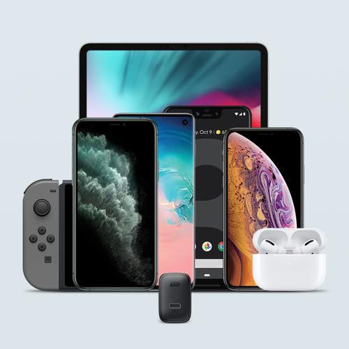 Aukey PA-F1 PD Fast Charger 18w + USB-C to C Cable + Black