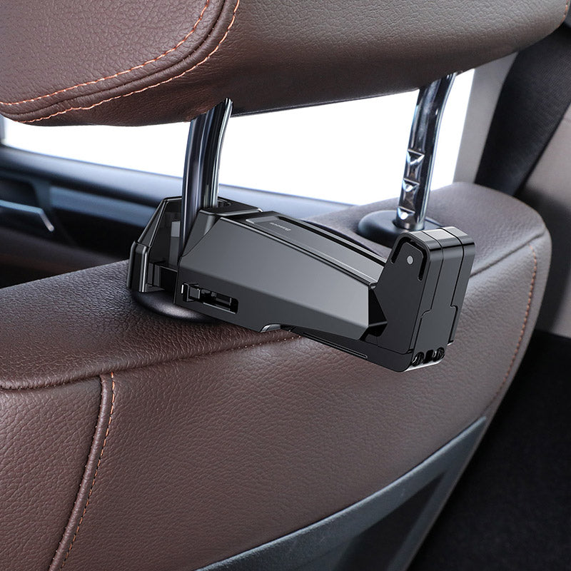 Baseus Backseat Vehicle Phone Holder Hook Black