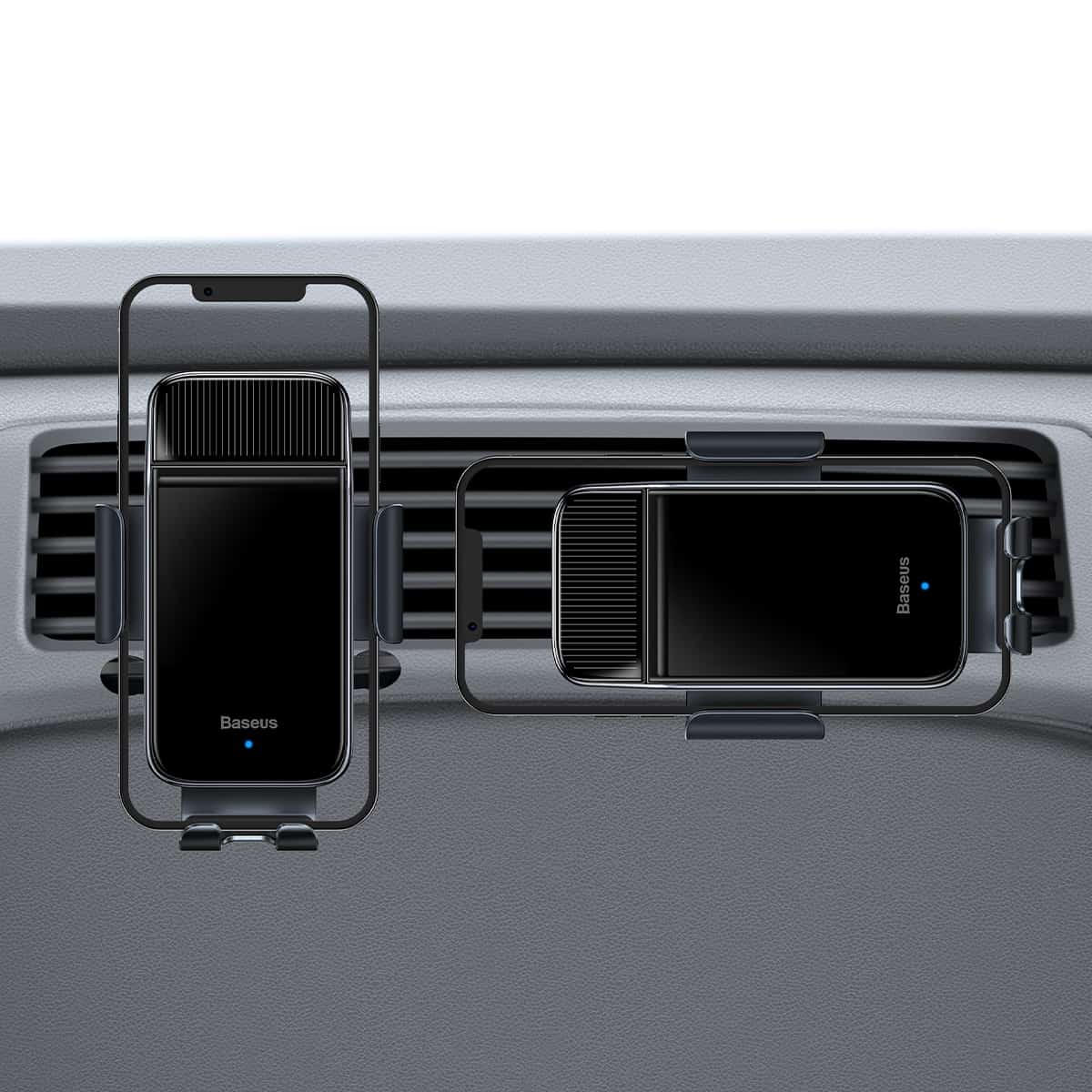 Baseus Smart Solar Power هولدر مزود بسينسور و شحن طاقة شمسية