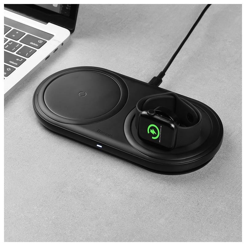 Baseus Planet 2in1 Wireless Charger + Watch Cable Winder