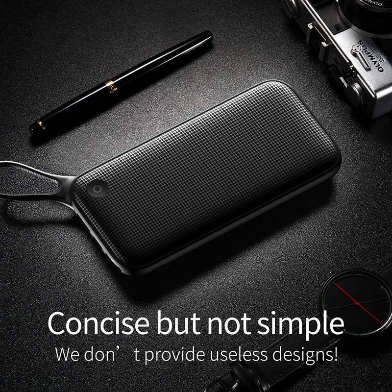 Baseus Powerful Type-C PD+QC3.0 Quick Charge Power Bank 20000mAh Black