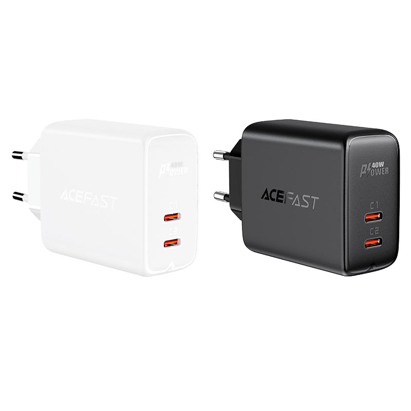 ACEFAST A9 PD40W(USB-C+USB-C) dual port charger