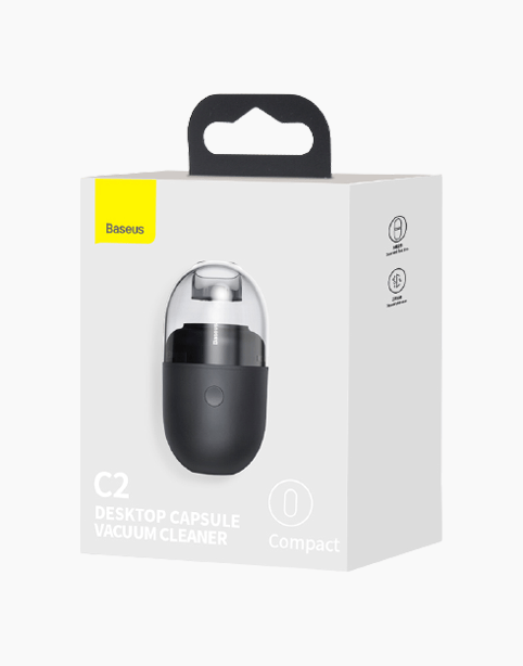 Baseus C2 Desktop Capsule Vacuum Cleaner - Black
