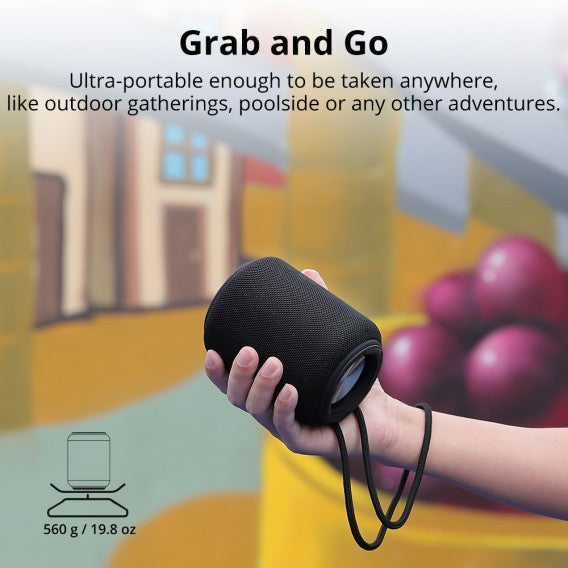 Tronsmart T6 Mini 360° Surround Deep Bass Bluetooth Speaker, IPX6, 24h
