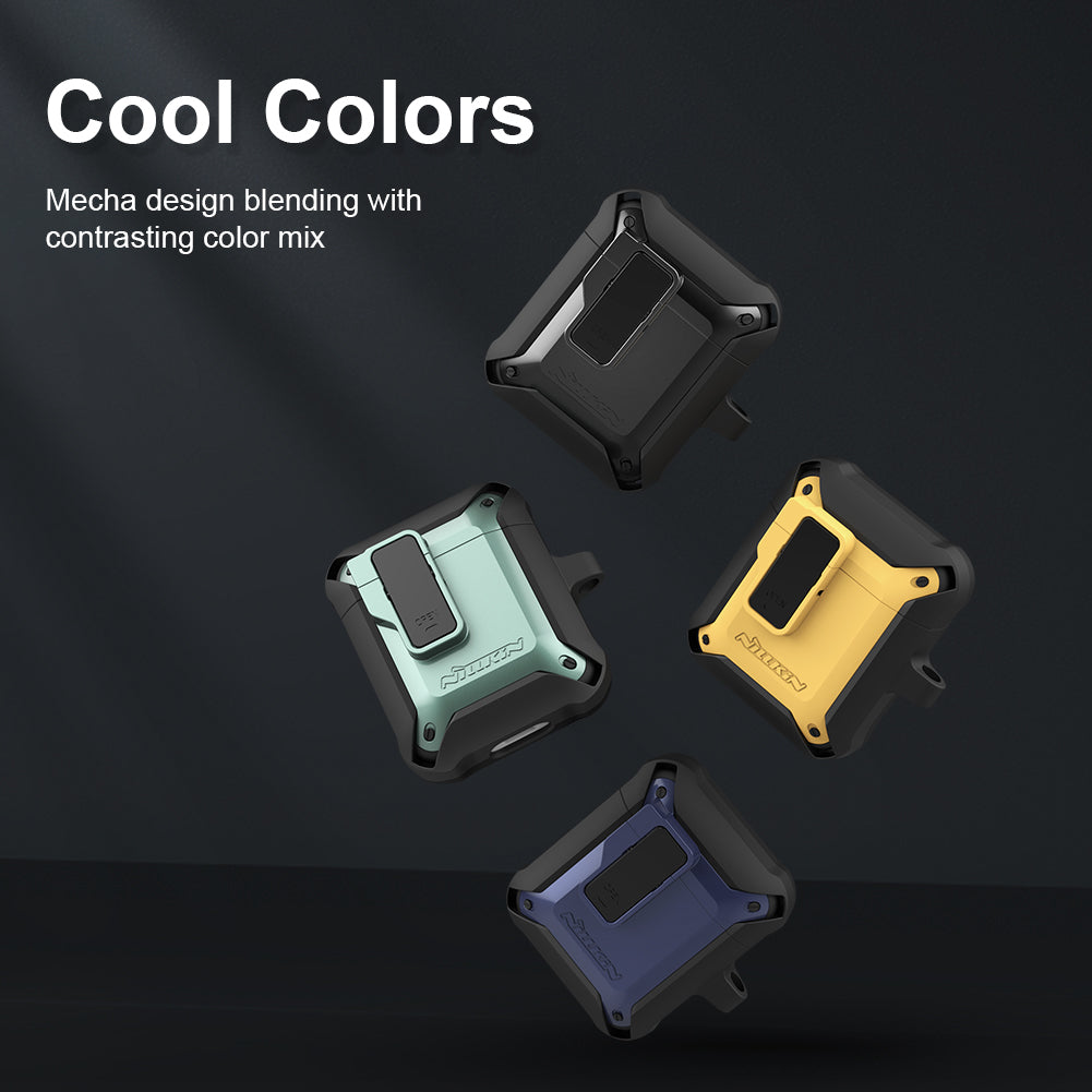 Nillkin Bounce Case Anti Shock With Hock For AirPods 2/1