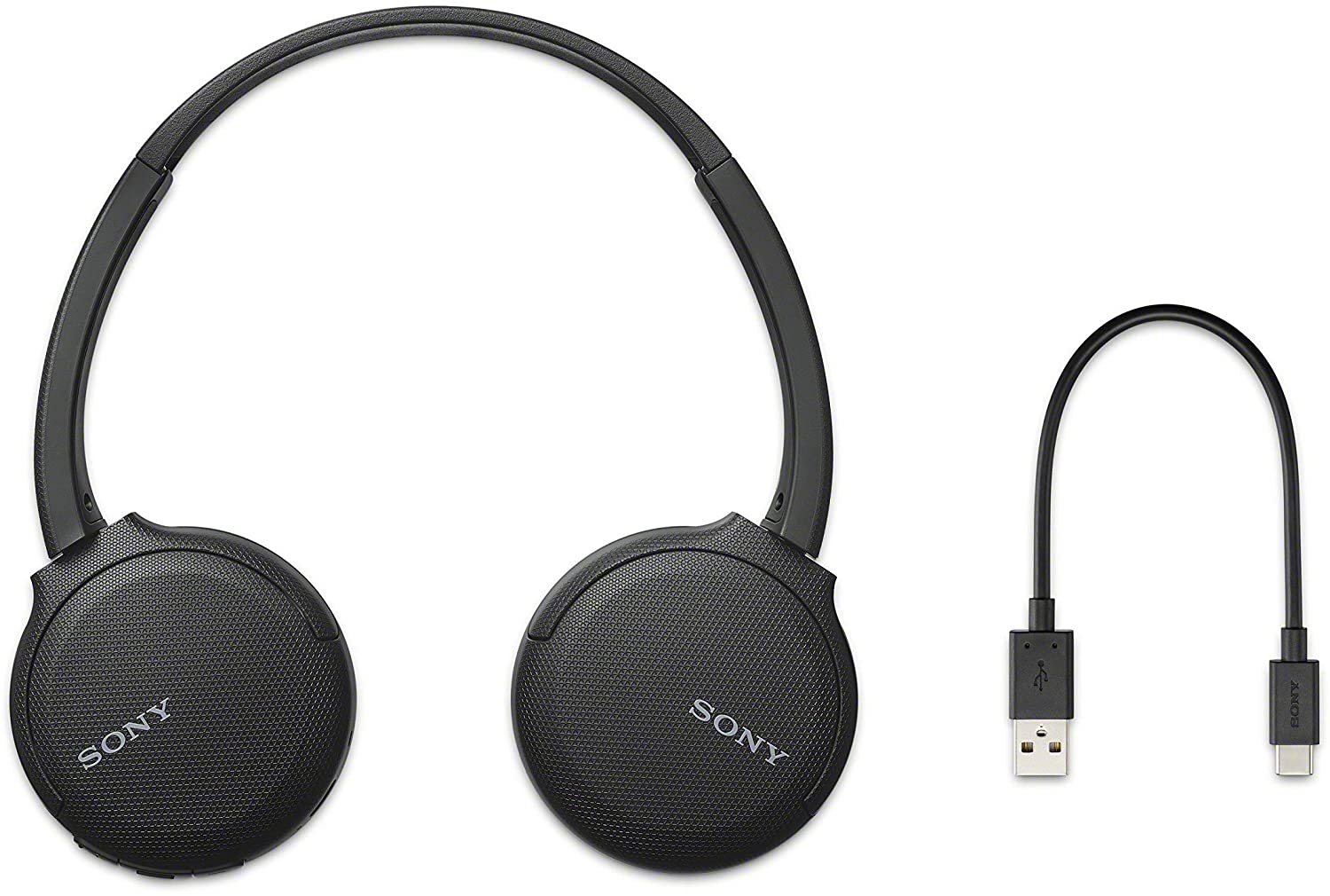 Sony WH-CH510 Wireless Headphones With Mic up to 30H - Black