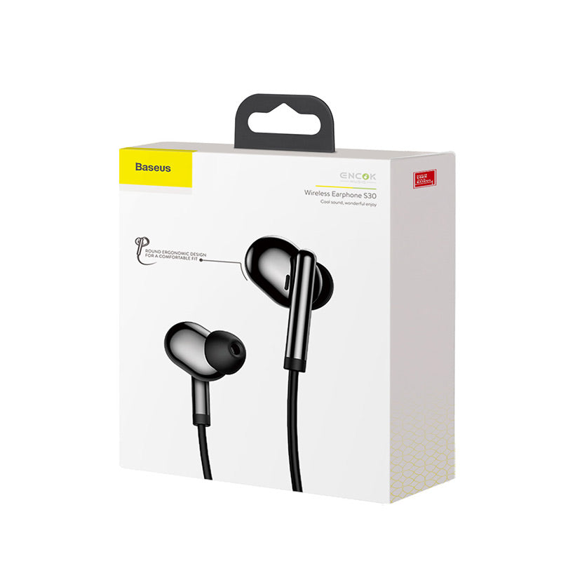 Baseus Encok S30 Wireless 3D Stereo Headphone IPX5 | Black