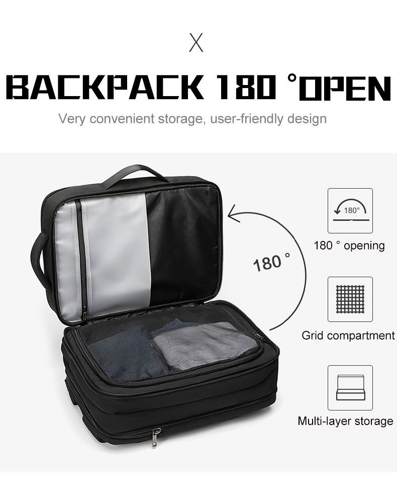 Arctic Hunter B00345 Premium Laptop Backpack, with USB Port