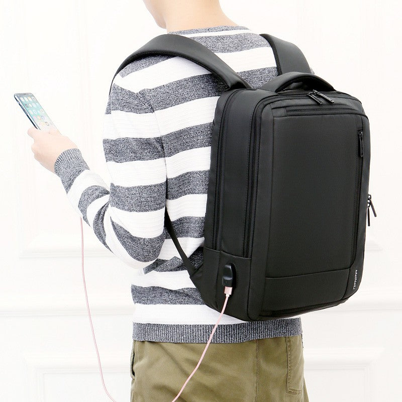MEINAILI 1805 Laptop Backpack 15.6-inch With USB Charging Port