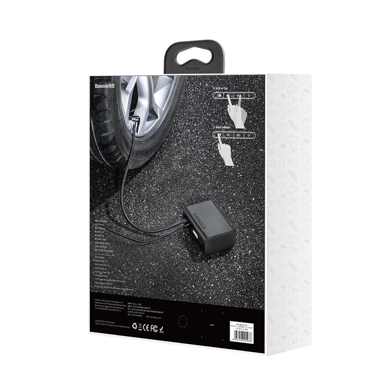 Baseus Smart Inflator Pump Black