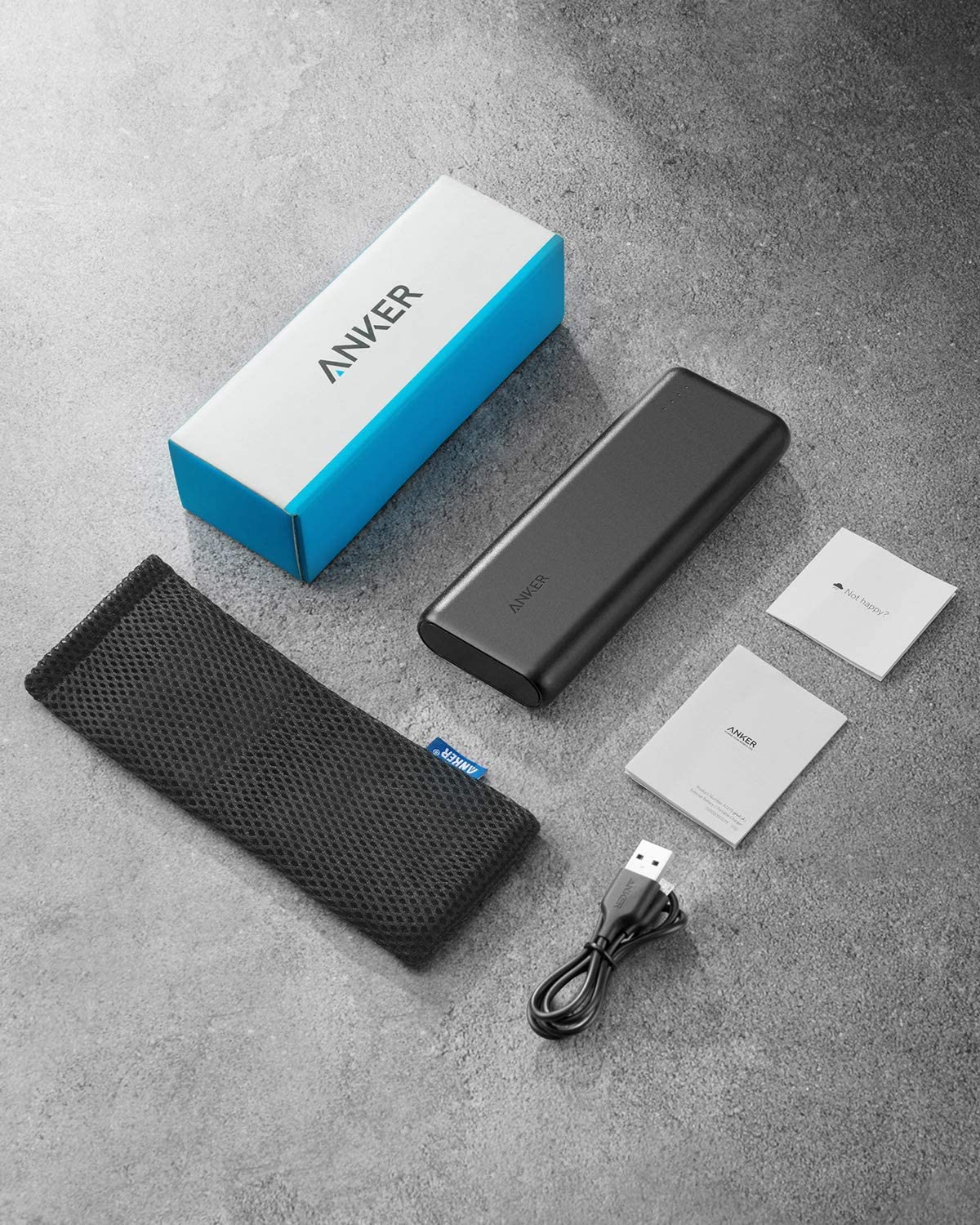Anker PowerCore 20100mAh 2-Port PowerIQ Technology Black