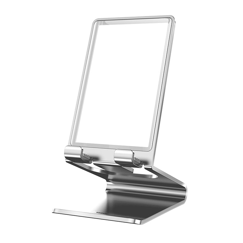 Baseus Suspension Desktop Bracket Aluminum With Glass Back Silver