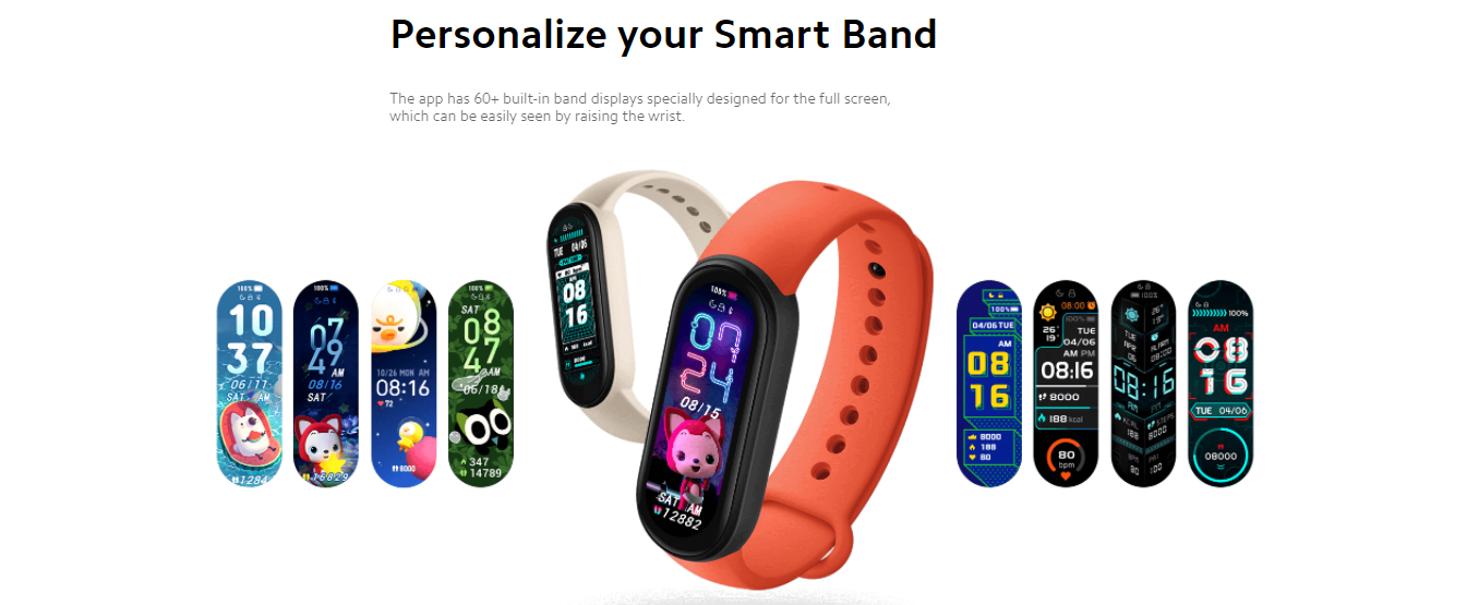 Mi health band online