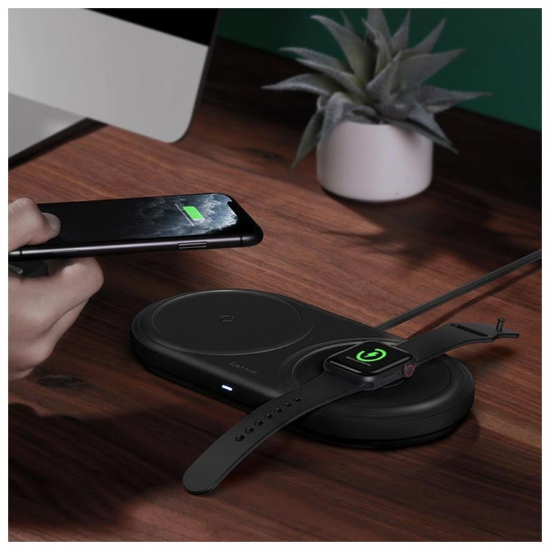 Baseus Planet 2in1 Wireless Charger + Watch Cable Winder
