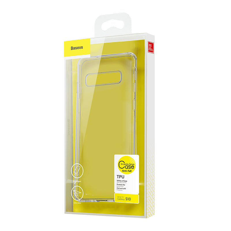 Simplicity By Baseus Slim Transparent Case For S10 – Clear