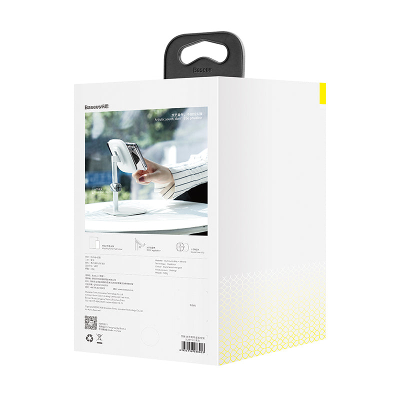 Baseus Literary Youth Desktop Bracket for Smartphones/Tablets Silver