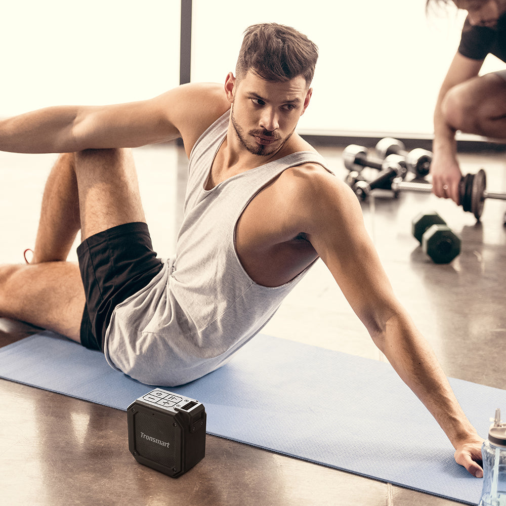 Tronsmart Groove Super Bass Mini Portable Bluetooth Speaker, IPX7, 24h