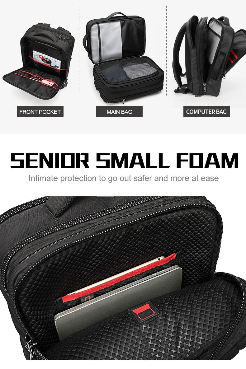 Arctic Hunter B00345 Premium Laptop Backpack, with USB Port