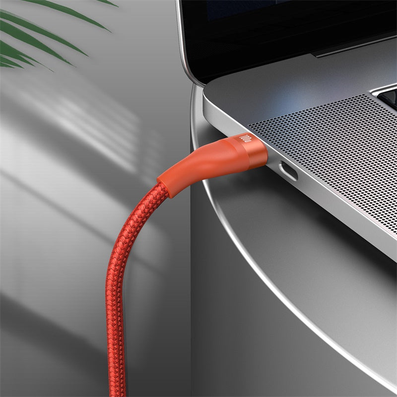 Baseus Flash Series 2 in 3 Fast Cable U+C to M+L+C 100W 1.2m Orange
