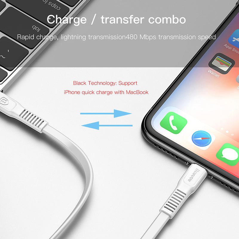 Baseus Bojure Series Type-C PD+U 32W Fast Charger For iPhone | White