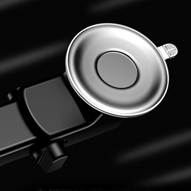 Blue USAMS Dashboard Car Phone Holder with 360-degree rotation mounted on a vehicle dashboard.