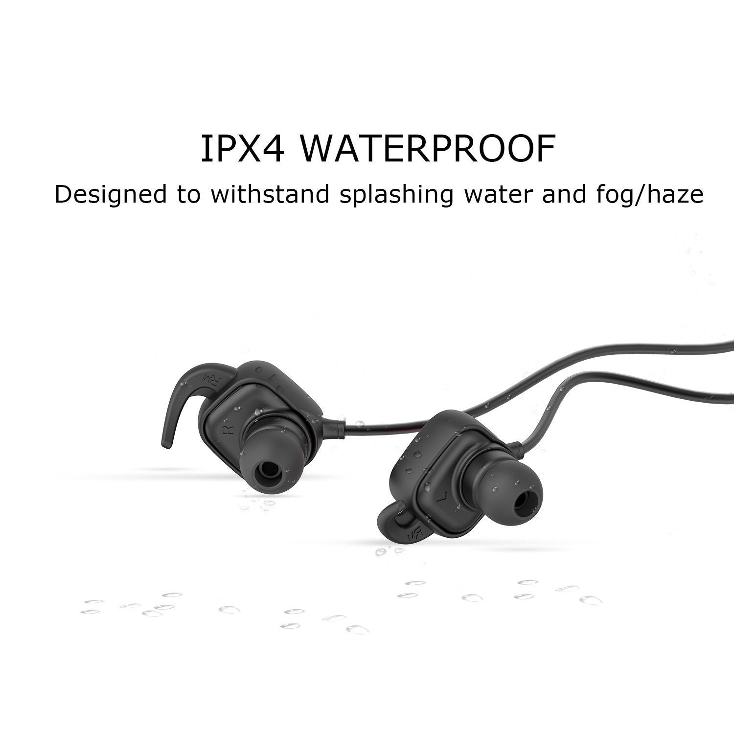 Q12 By QCY Magnetic Switch Sports Headset, IPX4 Waterproof, Aptx stereo Earphones With MIC
