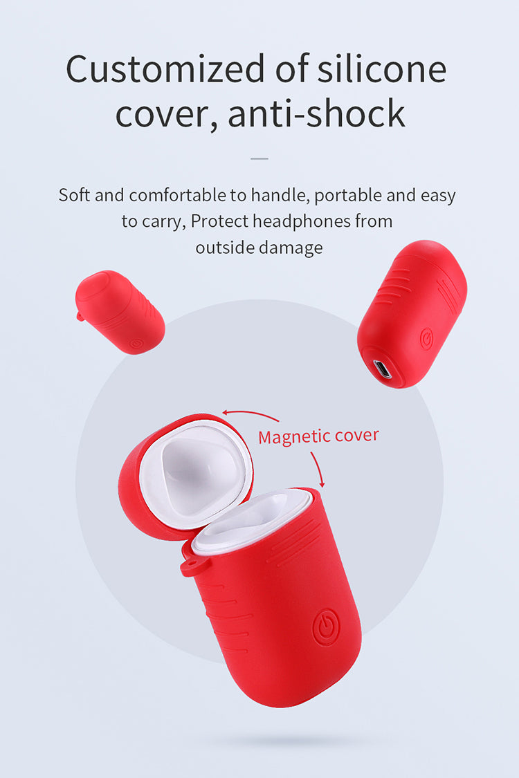 AirPods By Joyroom Single Earphone, 3.5h Calling, Work with iOS and Android + Free Case