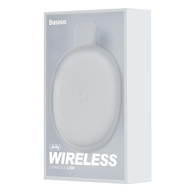 Baseus Jelly Fast Wireless Charger 15W - White