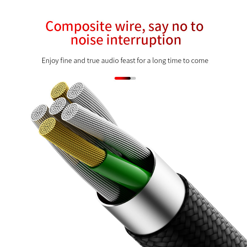 Smartkoshk Encok H10 dual moving-coil wired control headset in black, featuring in-line controls and over-ear design.