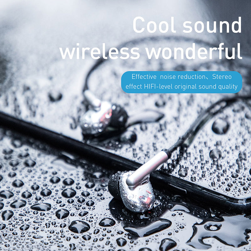 Baseus Encok S30 Wireless 3D Stereo Headphone IPX5 Black/Silver
