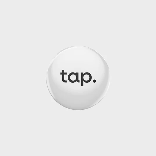 Tap NFC Sticker - Share Everything With A Tap - White