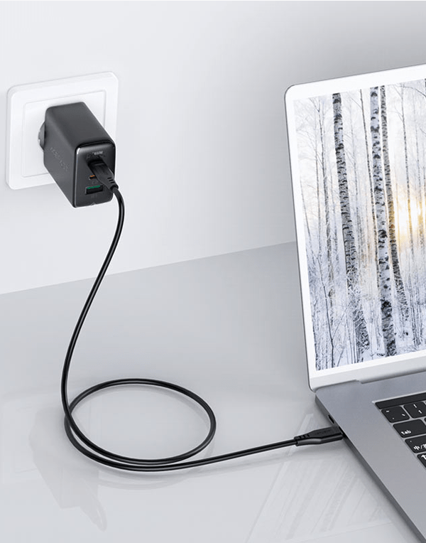 ACEFAST A13 PD65W(USB-C+USB-C+USB-A) 3-port charger set