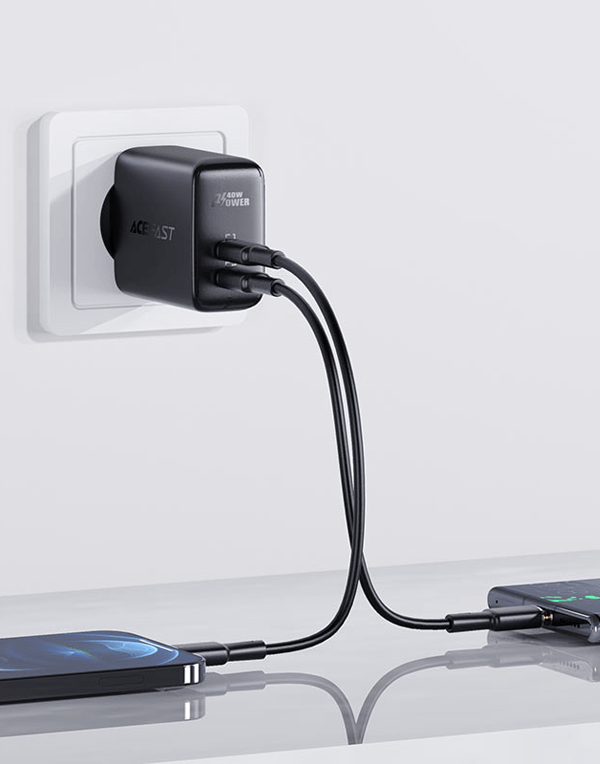 ACEFAST A9 PD40W(USB-C+USB-C) dual port charger