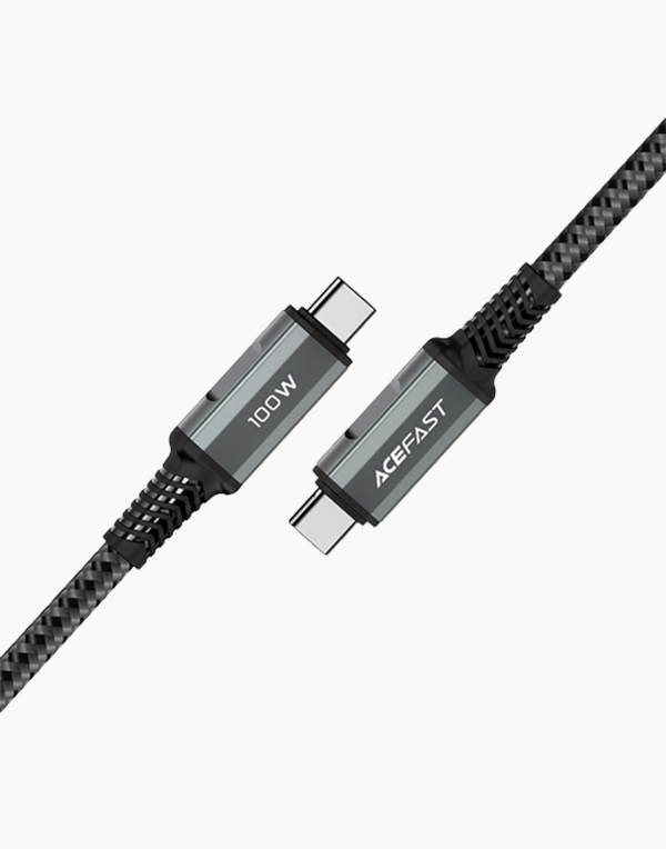 ACEFAST C4-03 USB-C to USB-C 100W aluminum alloy charging data cable deep