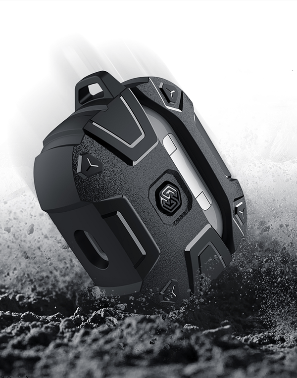 Nillkin Explorer Case Anti Shock With Hock For AirPods 3