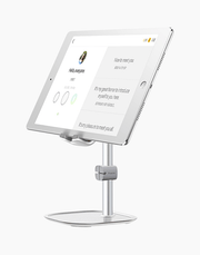 Baseus Literary Youth Desktop Bracket for Smartphones/Tablets Silver