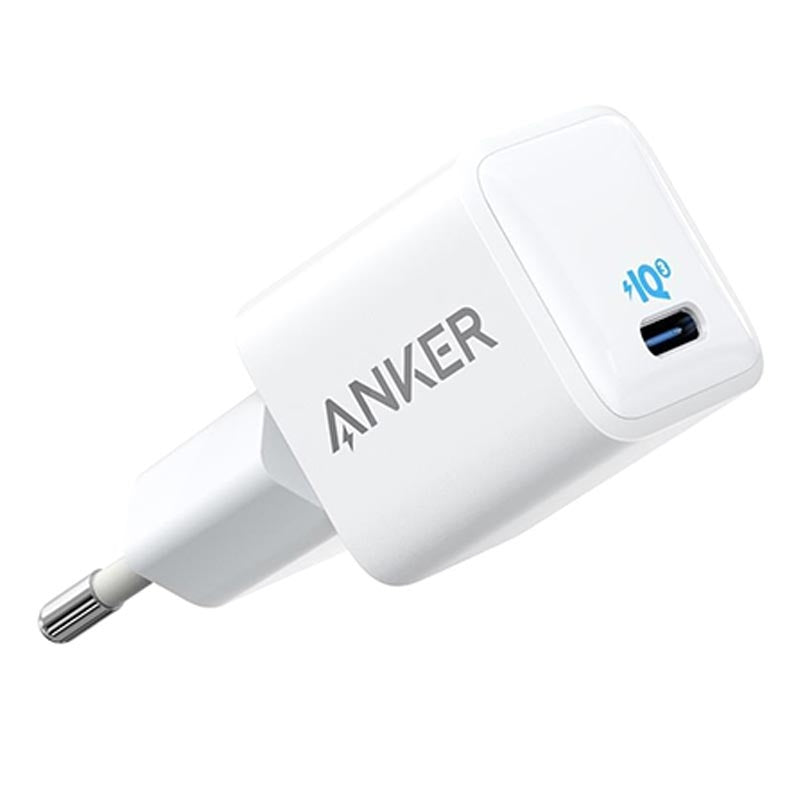 ANKER POWERPORT III  USB-C PIQ 3.0 CHARGER - 20W - WHITE