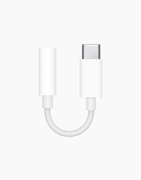 Apple USB-C to 3.5 mm Headphone Jack Adapter - White