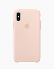 Apple iPhone XS Silicone Case - Pink Sand