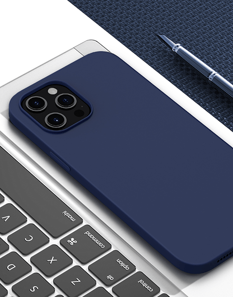 Nillkin Flex Pure Pro Magnetic Silicone Case iPhone 12-12 Pro | Navy