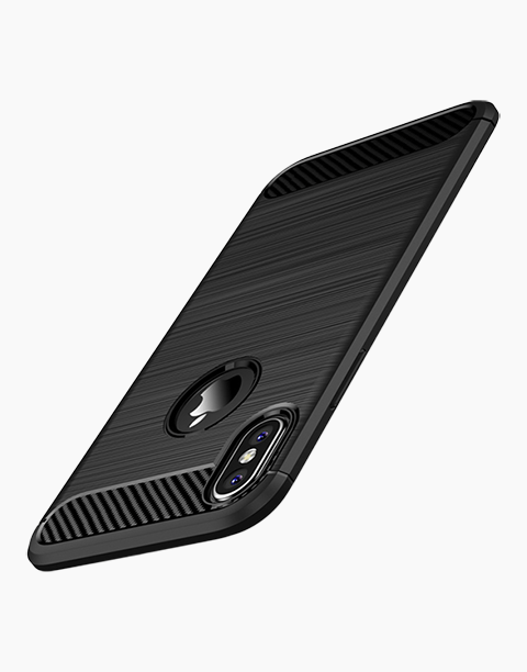 Armor By iPaky Flexible Slim Case Anti-fingerprint &amp; Anti-shocks For iPhone X – Navy