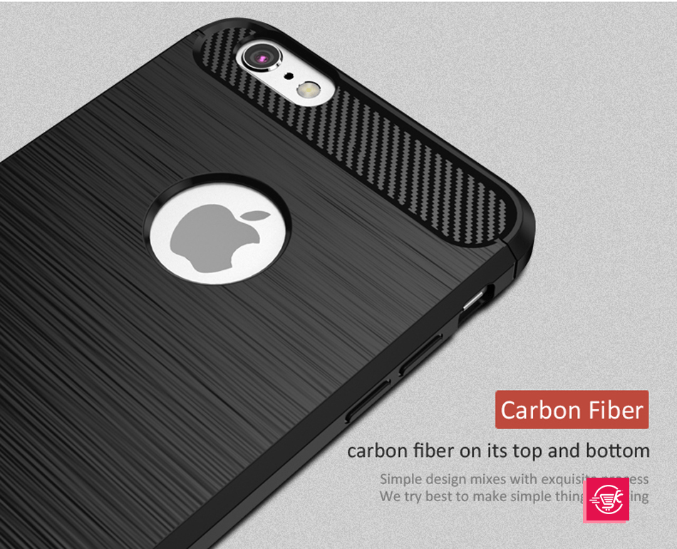 Armor By iPaky Flexible Slim Case Anti-fingerprint &amp; Anti-shocks For iPhone 6 Plus – Navy