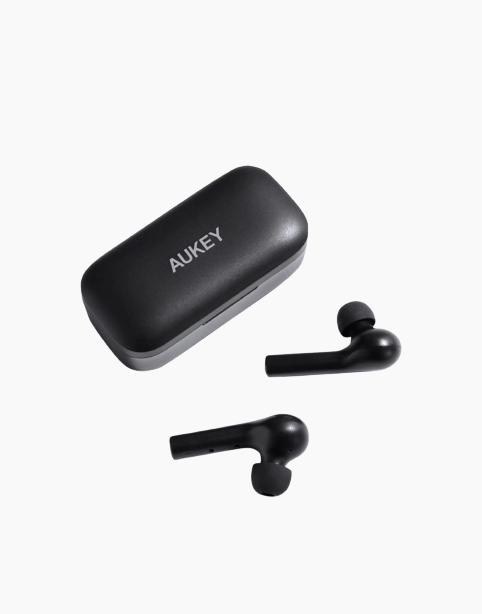 Aukey EP-T21 True Wireless Earphone With Noise Canceling Mic - Black