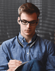 EP-B20 Bluetooth Headphones Neckband Wireless in Ear Headsets with Microphone, 15 Hours Playtime, Sweatproof From Aukey Black